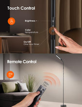 Cargar imagen en el visor de la galería, ALongDeng LED Floor Lamp Version 2.0: Remote Control &amp; Touch Control - ALongDeng
